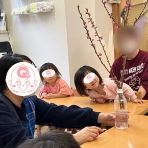 ひなまつりですね！